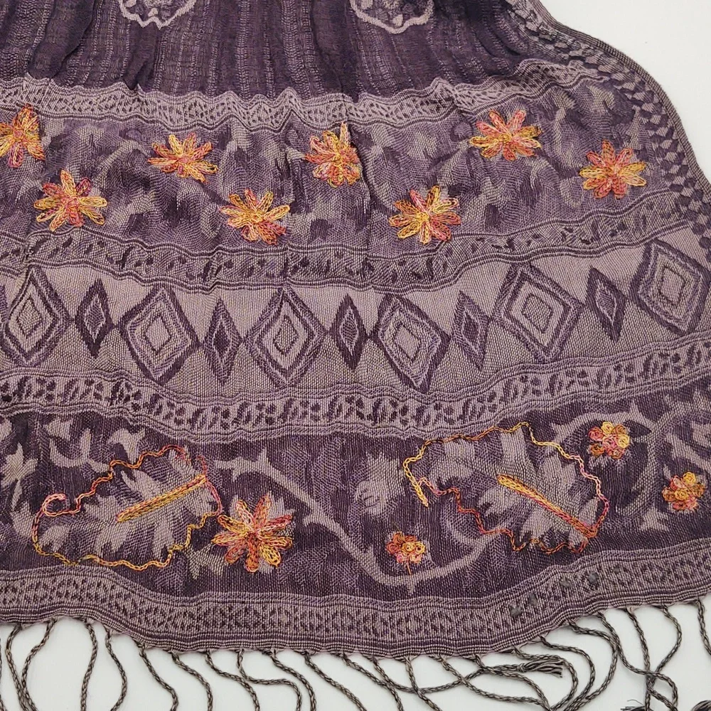 Eyeful boho embroidered